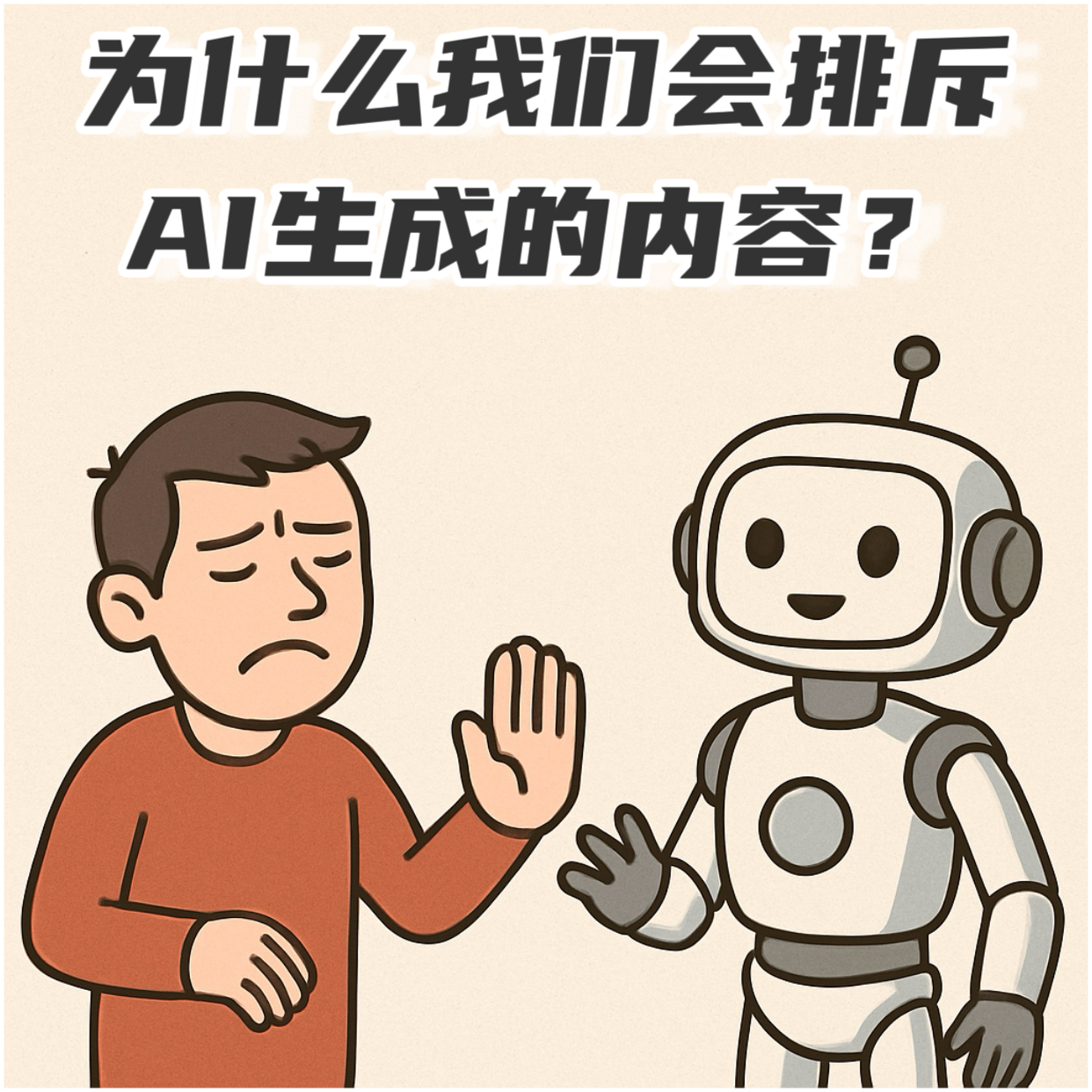 为什么我们会排斥AI生成的内容？