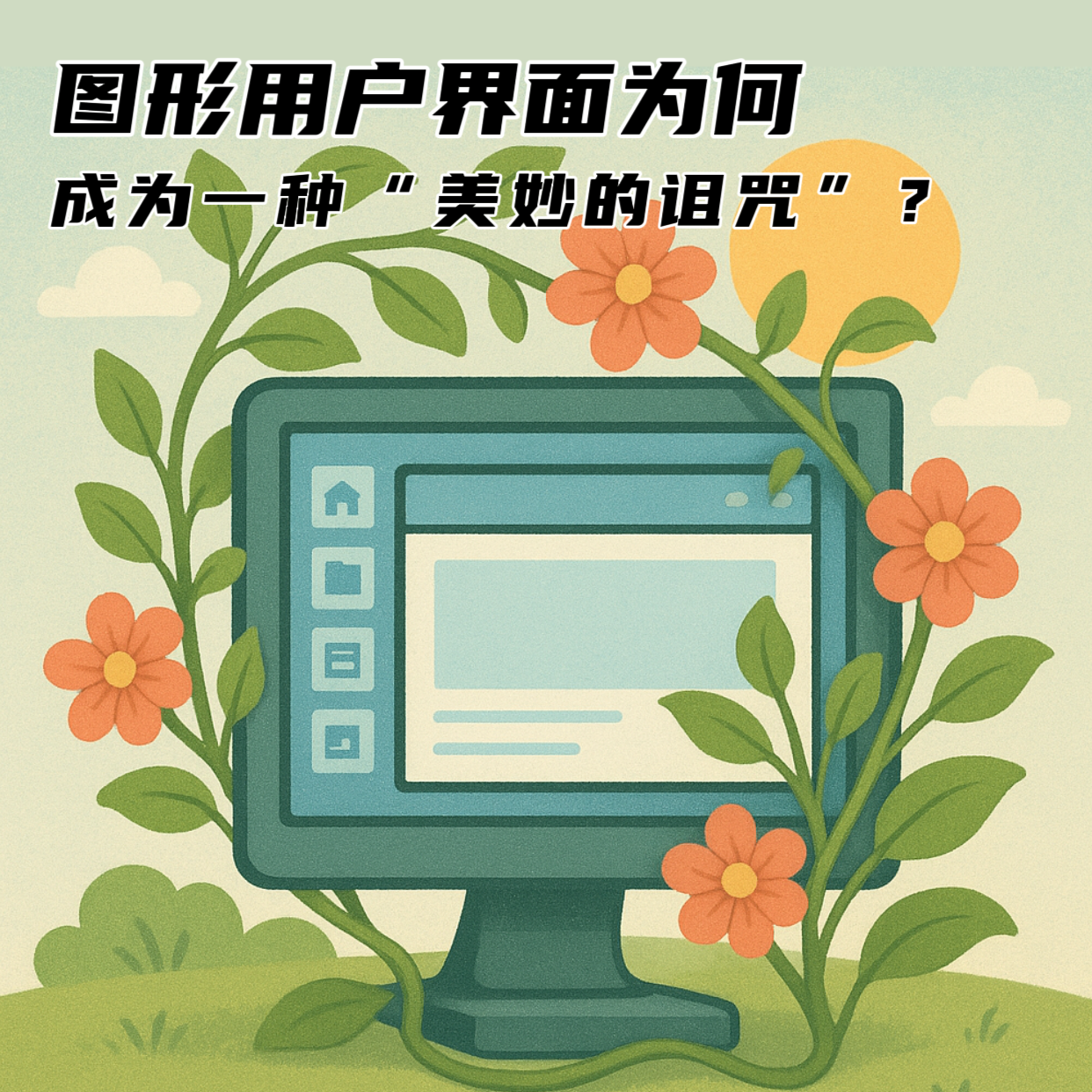图形用户界面为何成为一种"美妙的诅咒"？